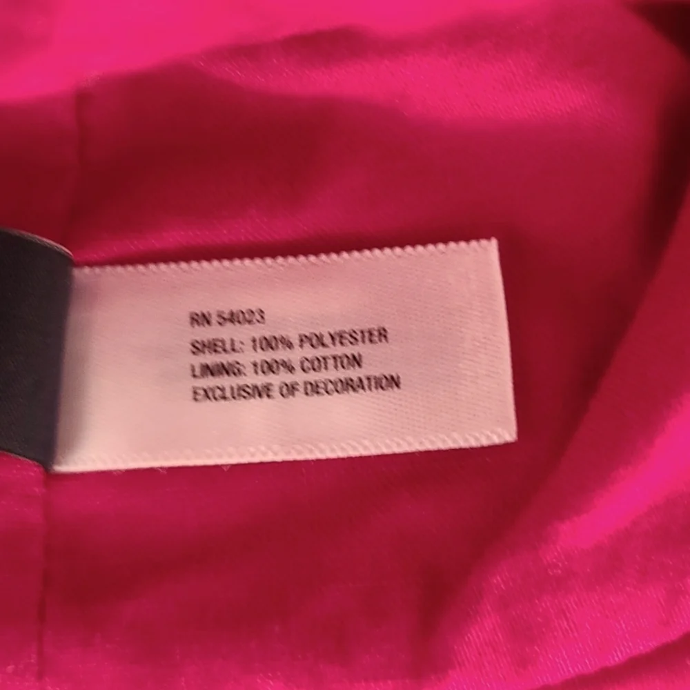 BABY GAP Quilted Cargo Bucket Hat Infant Baby Girl 6-12 mo Fuscia Dark Pink